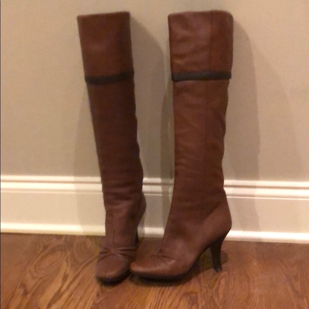 Louis Vuitton knee high boots